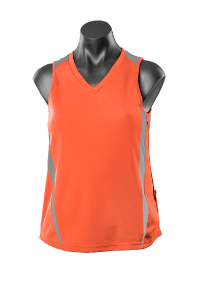 Aussie Pacific Eureka Ladies Singlets 1st (13 Colour )-(2104)