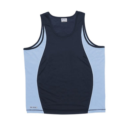 Gear For Life Dri Gear Men's Active Contrast Singlet -(DGS)-Clearance